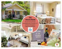 The Church House – Historic 1935 Home w/ Firepit