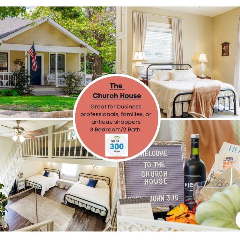 The Church House – Historic 1935 Home w/ Firepit